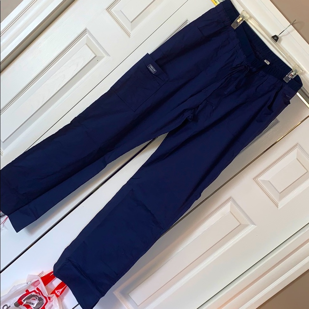 Low Rise Drawstring Cargo Scrub Pant